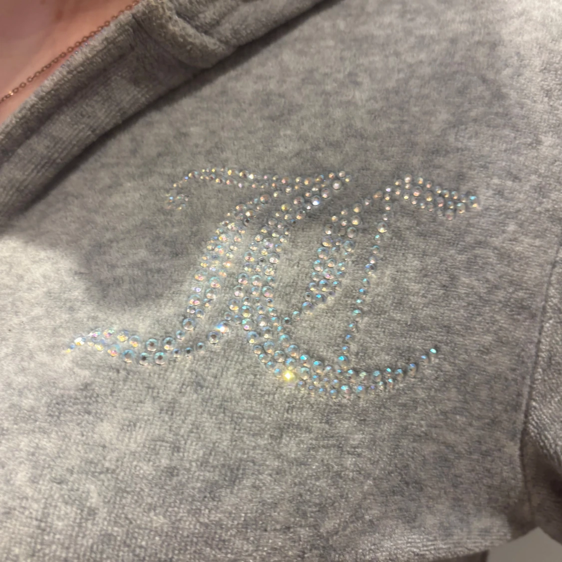 Grå Juicy Couture hoodie - 3