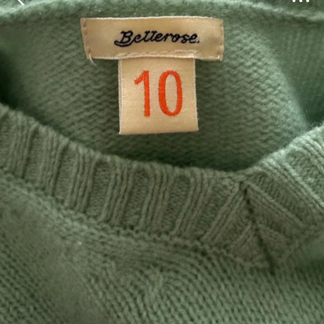 Grön cashmere/karshmir  tröja från Bellerose! - 2