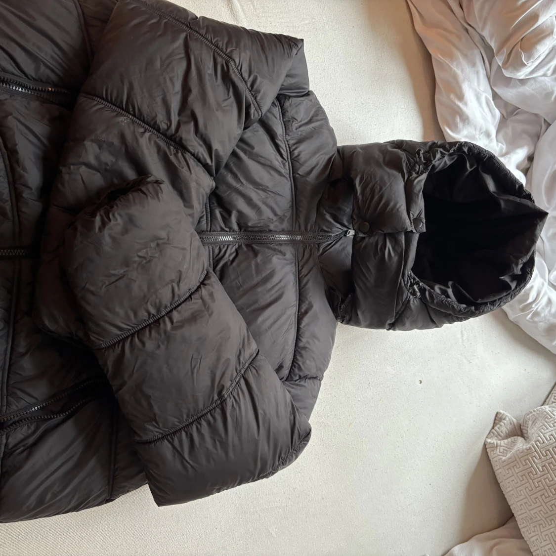 black bubble jacket - 2