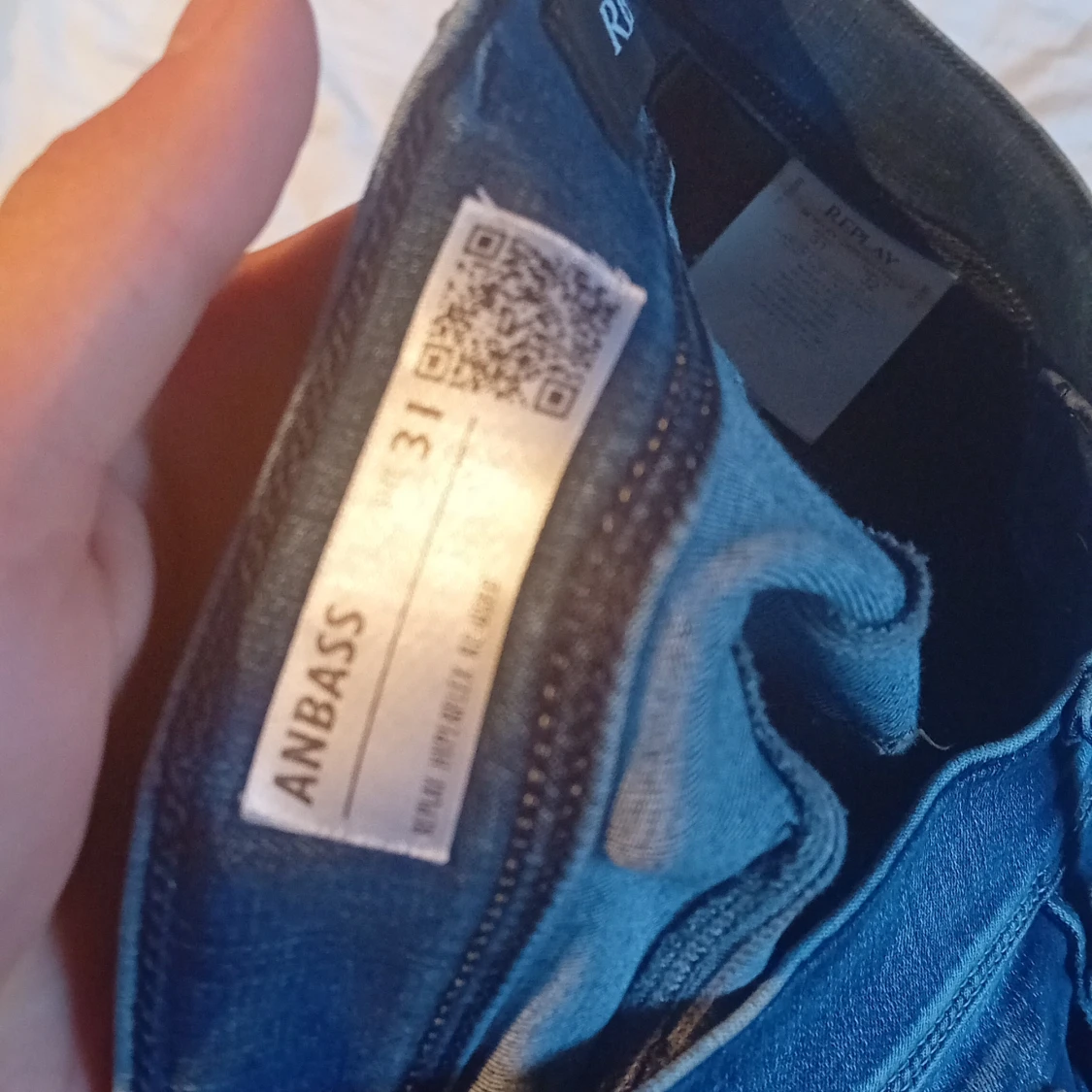 Blå Replay Anbass jeans herr W31 - 3