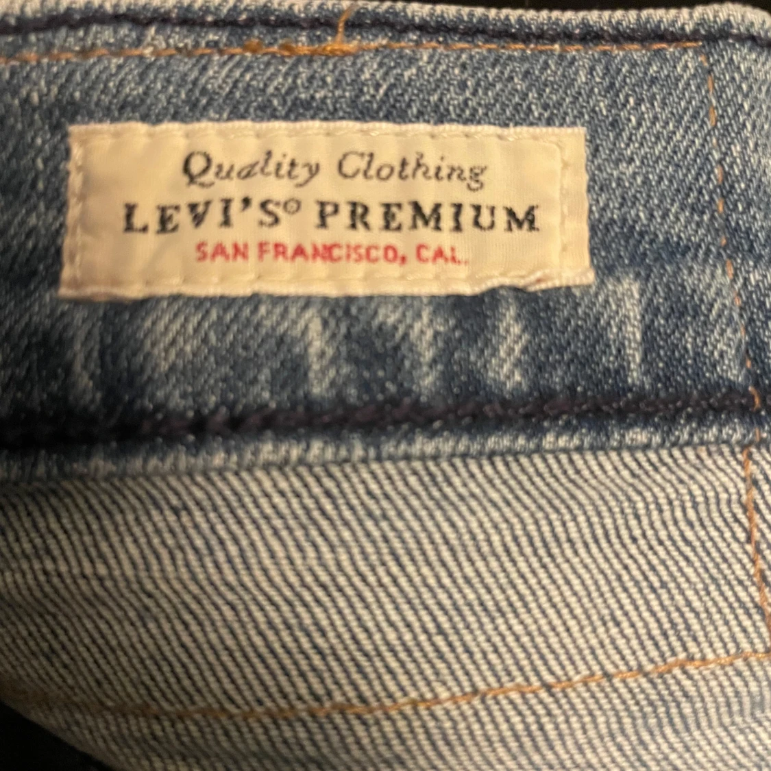 Ljusblå Levi's Premium jeans - 2