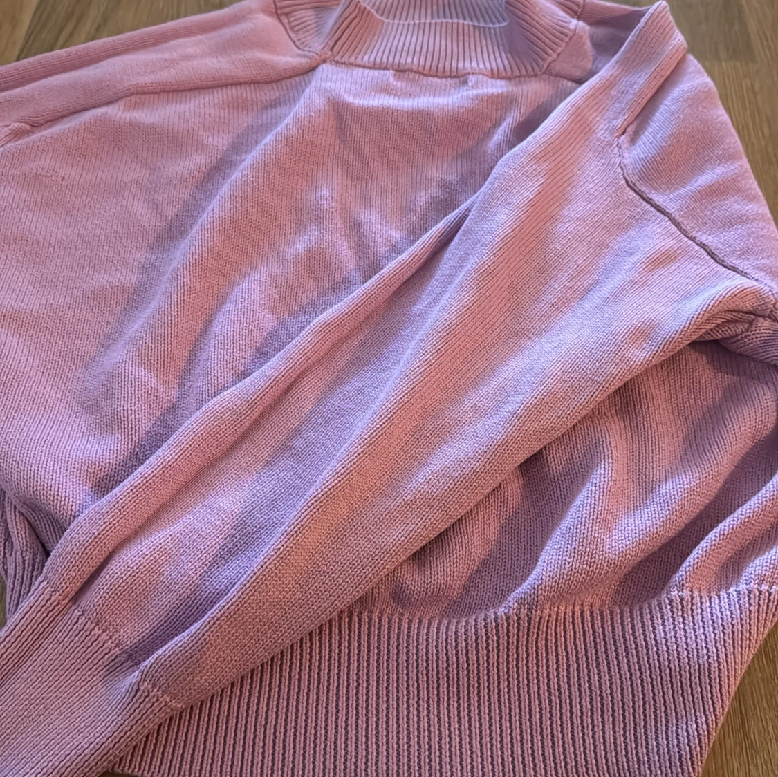 Ljusrosa stickad tröja från Amisu - 4