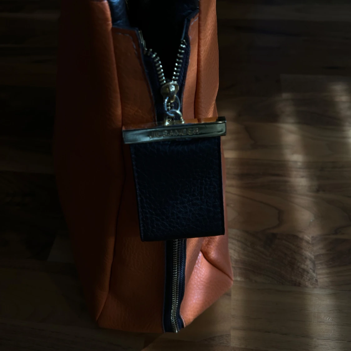 Orange handväska från Jil Sander - 3