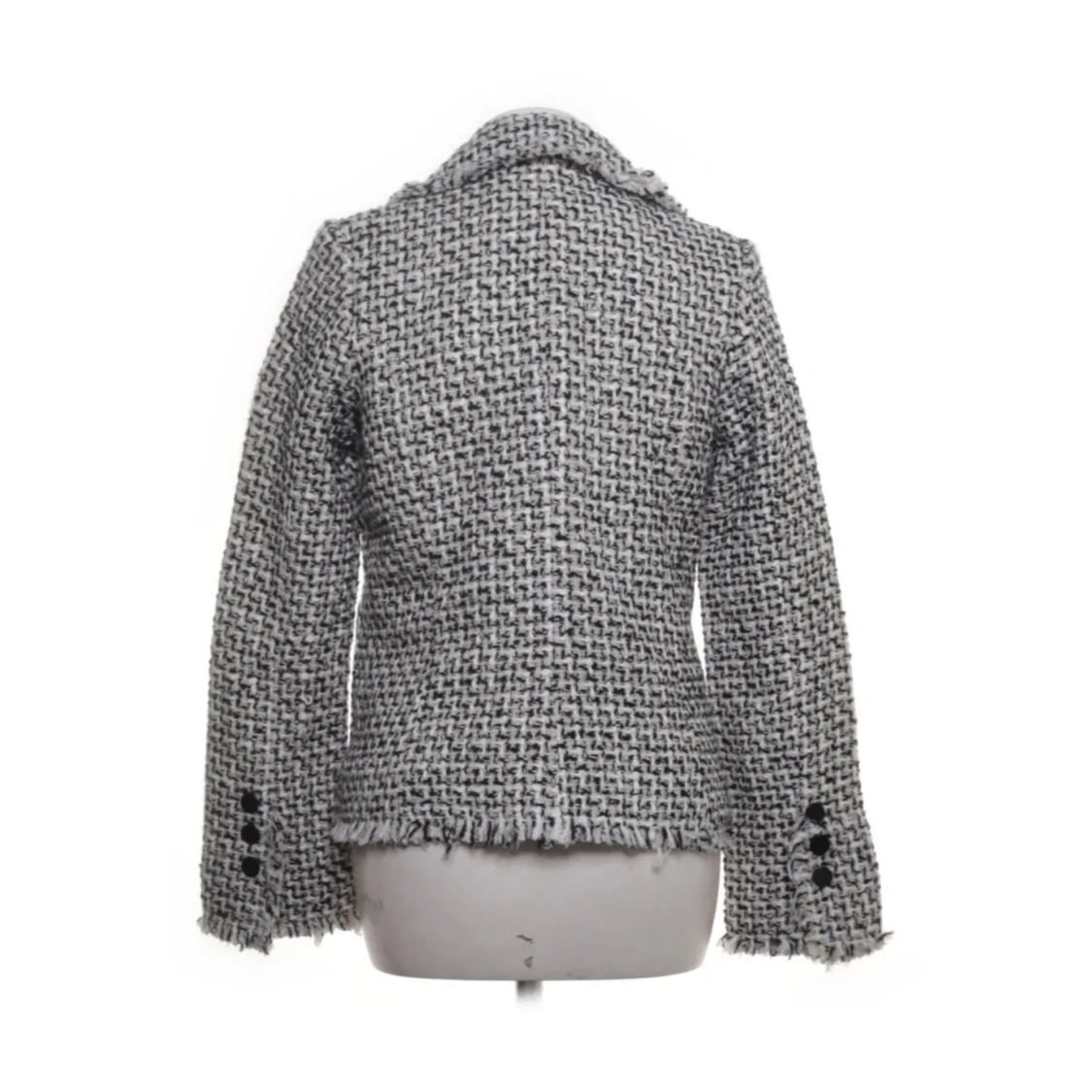 Svartvit rutig kavaj - 1