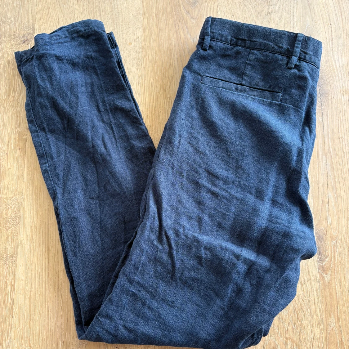 Marinablåa linnebyxor NN.07 - 1