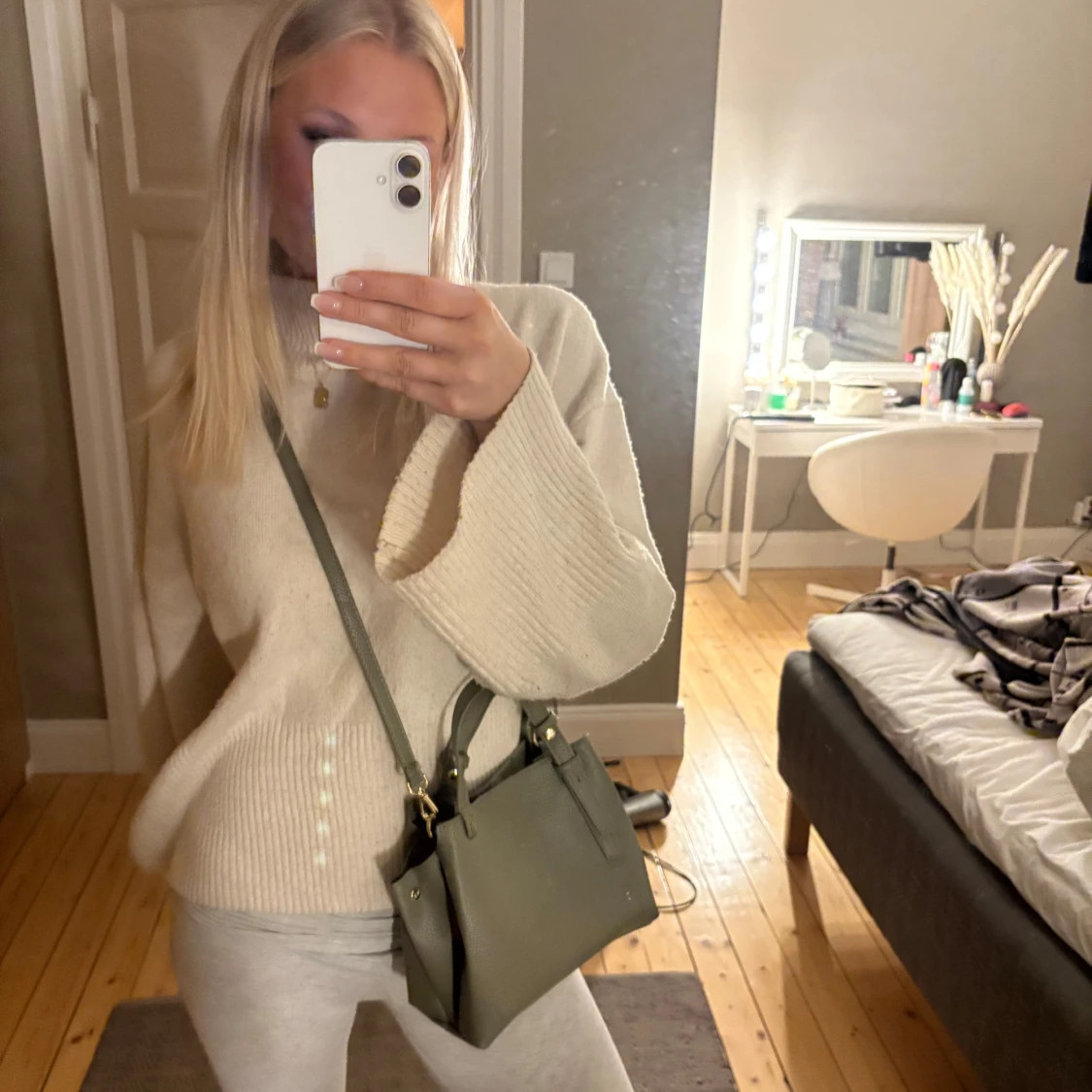 grön väska  - 1