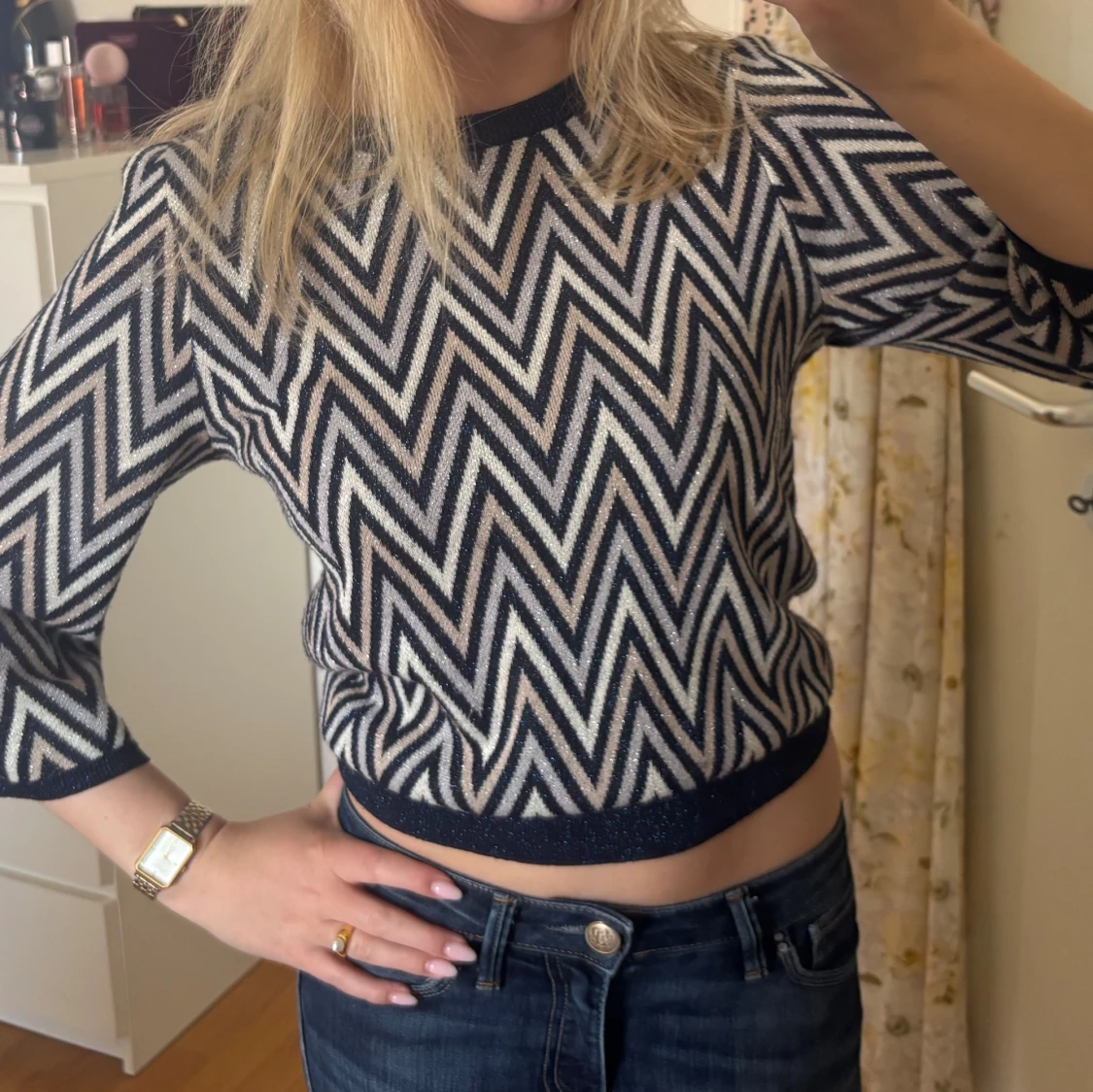 Mönstrad tröja från Neo Noir - 1