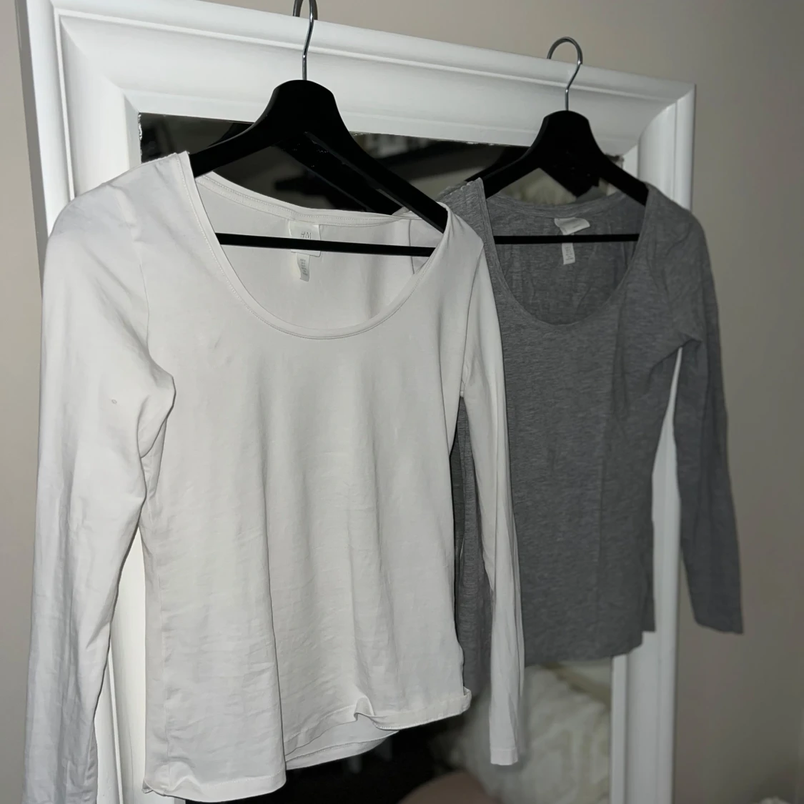 2-pack långärmade toppar H&M - 2