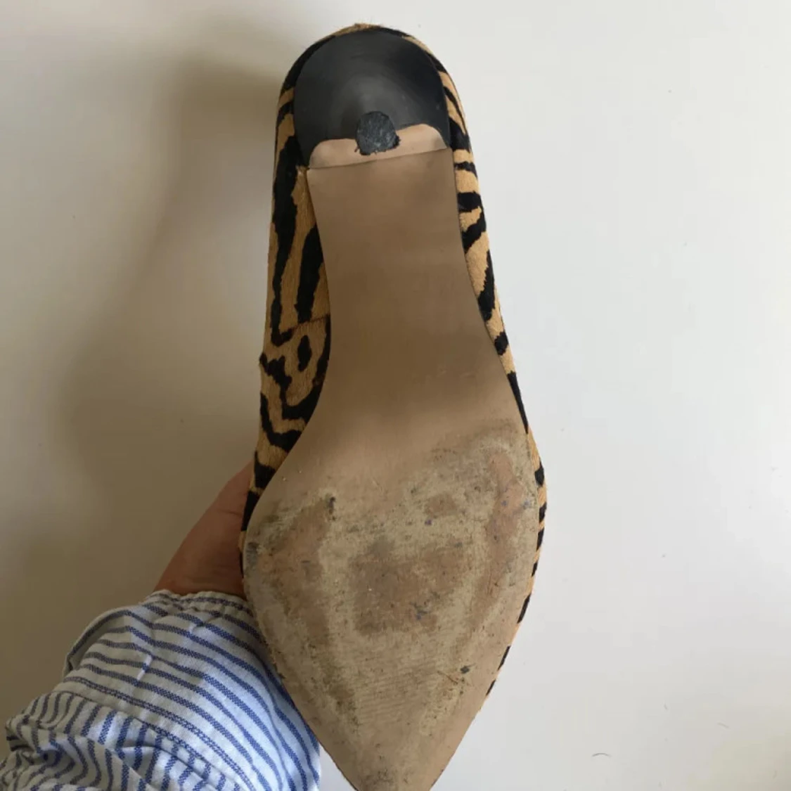 Steve Madden pumps med zebramönster - 4