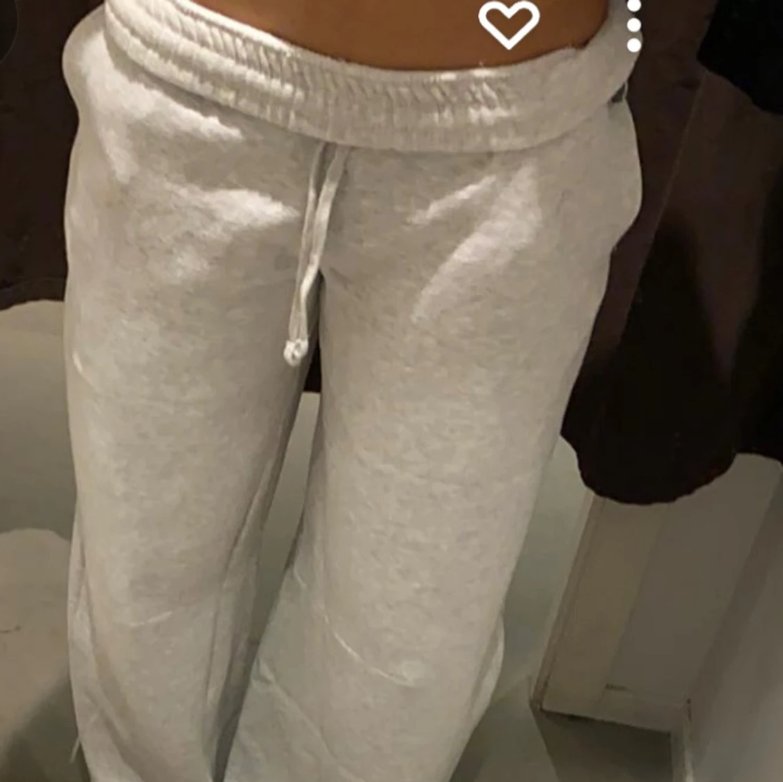 Gråa zara collegebyxor  - 2