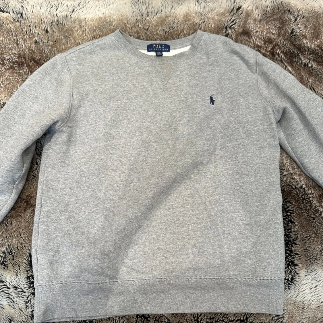 Grå sweatshirt från Polo Ralph Lauren