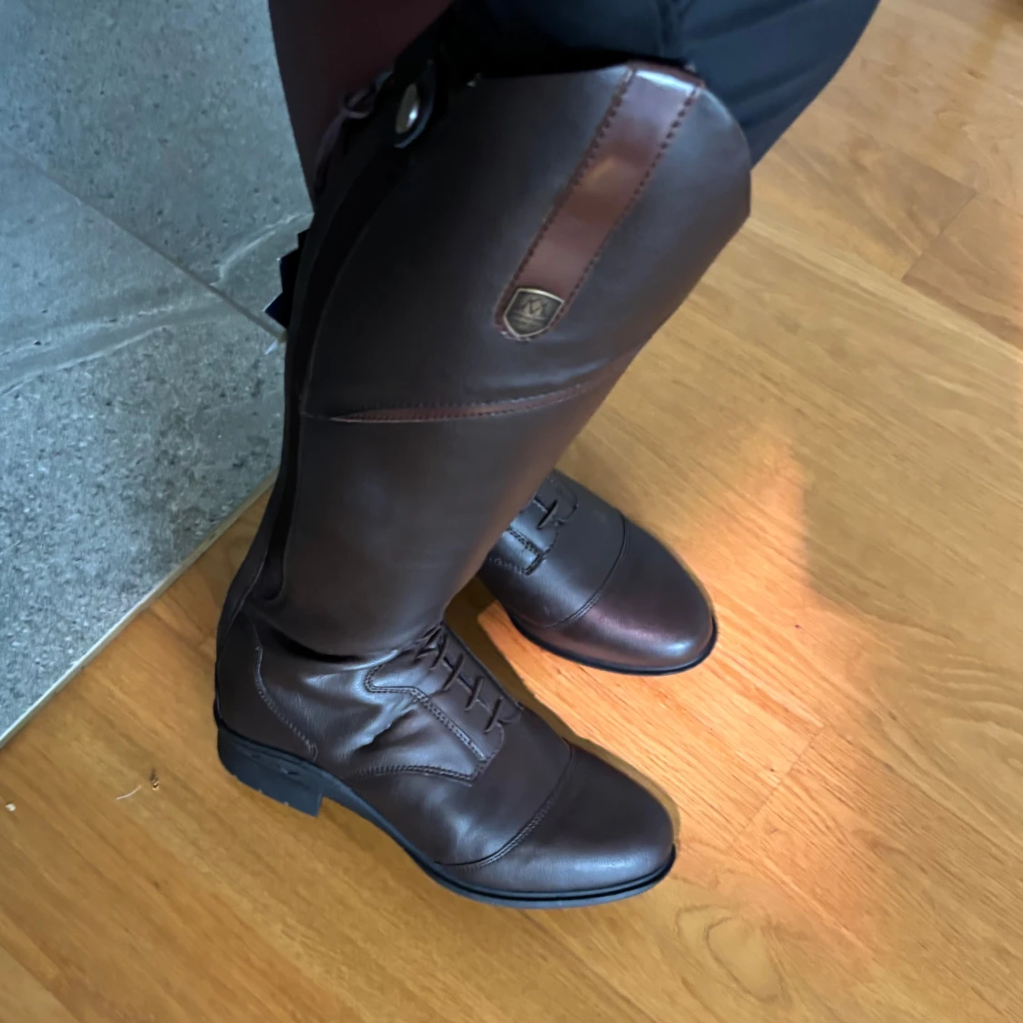 Mountain horse ridstövlar veganza brun - 2