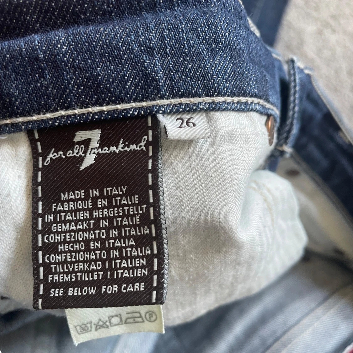 Lågmidjade jeans  - 4