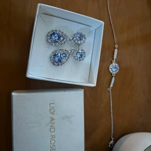 Lily & Rose örhängen med matchande armband. Kommer i låda.  - Aldrig avnända och  kommer med box. 