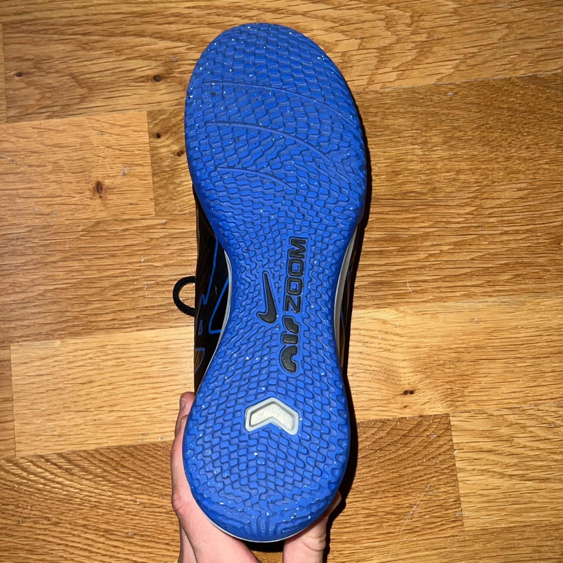 Nike Air Zoom svart/blå fotbollsskor - 3