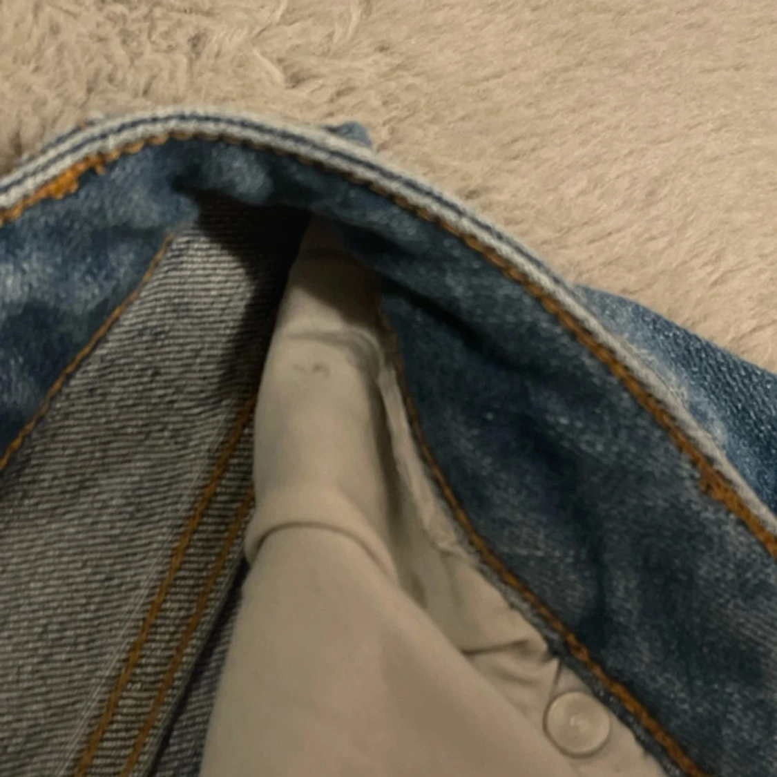 Highwaisted straight petite jeans - 4