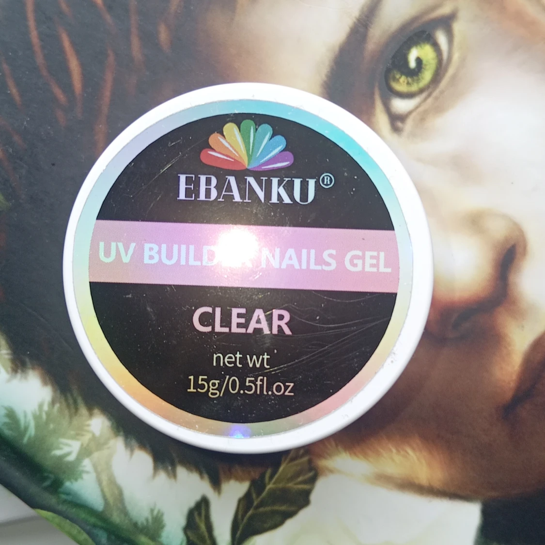 UV Builder Nails Gel Clear från Ebanku - 2