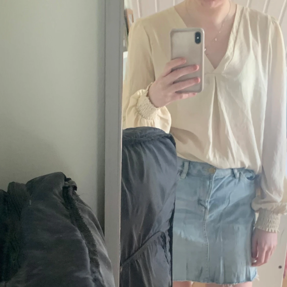 Beige blus från Amelie & Me