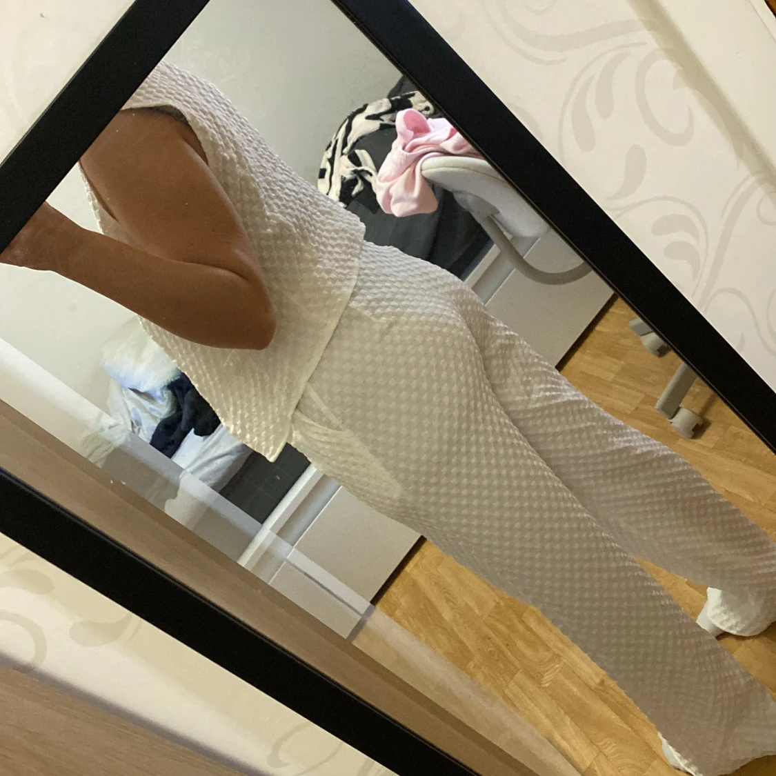 Vit quiltad väst - 1