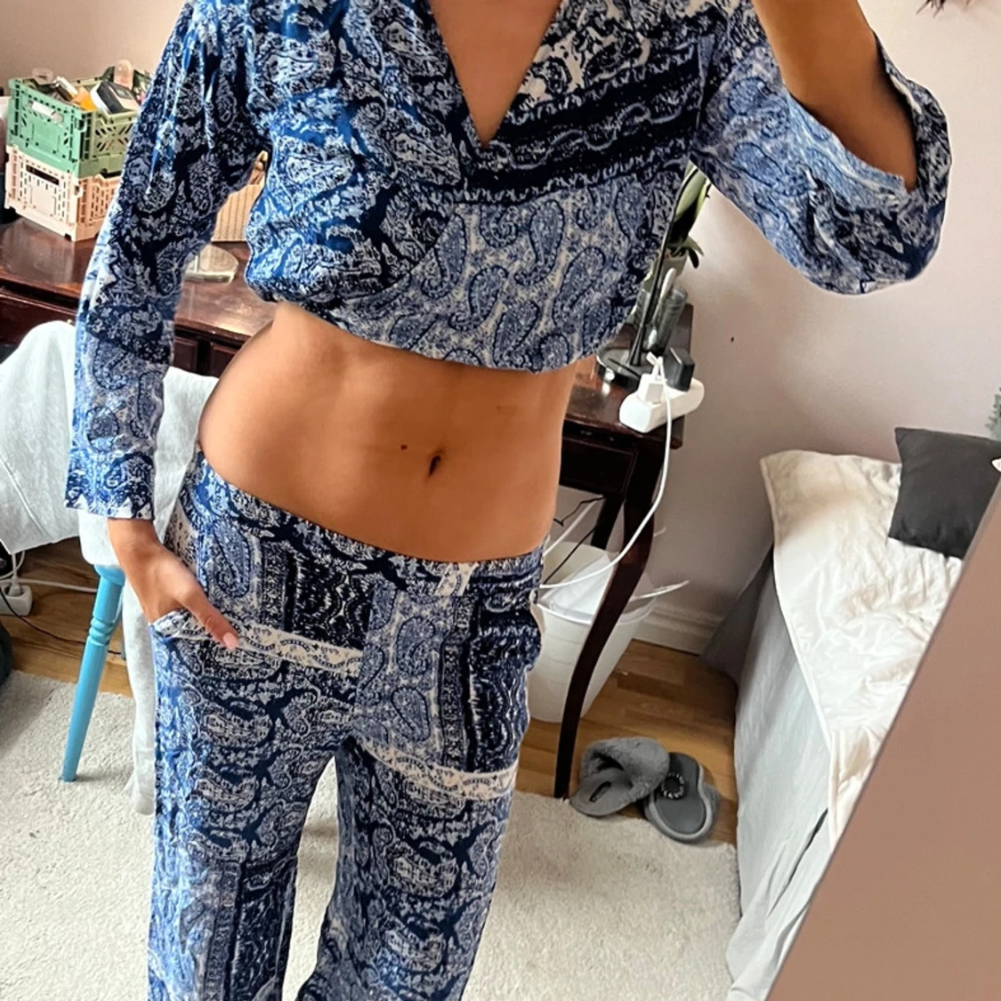 Så snyggt blått set - 1