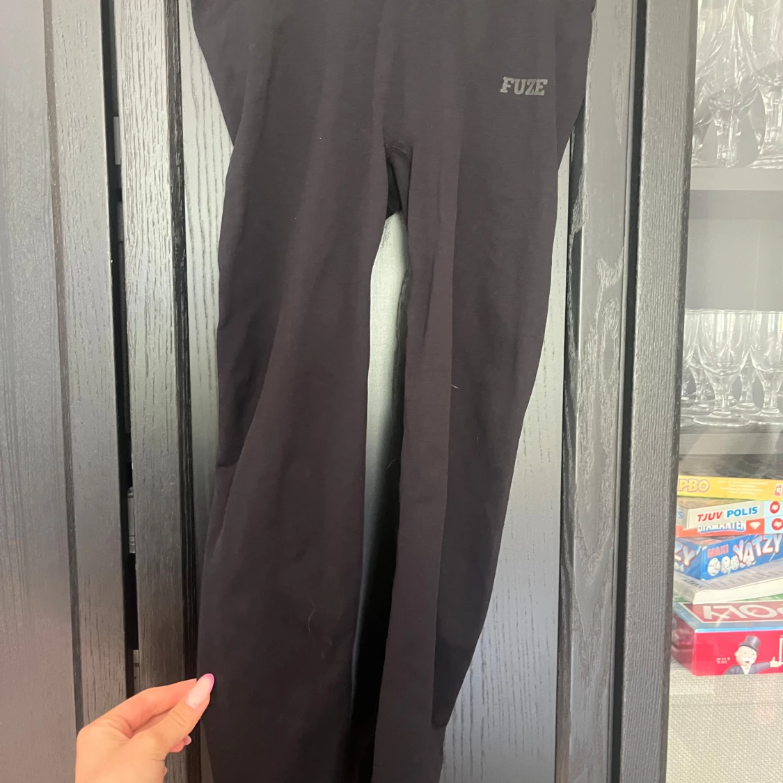 Svarta leggings från Fuze