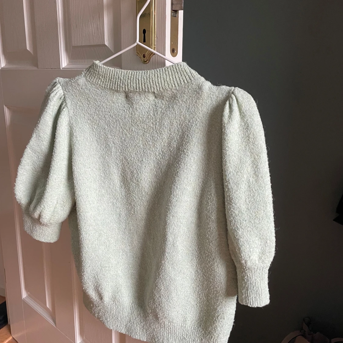 Ljusgrön stickad tröja från Vero Moda - 1