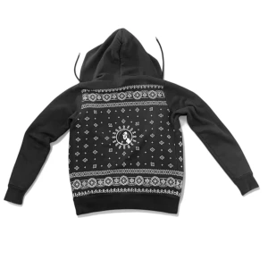 RARE Hysteric Glamour nordic pattern hoodie - Rare Hysteric nordic pattern hoodie med både front och bak mönster - storlek M men passar S också - köpt i Japan 