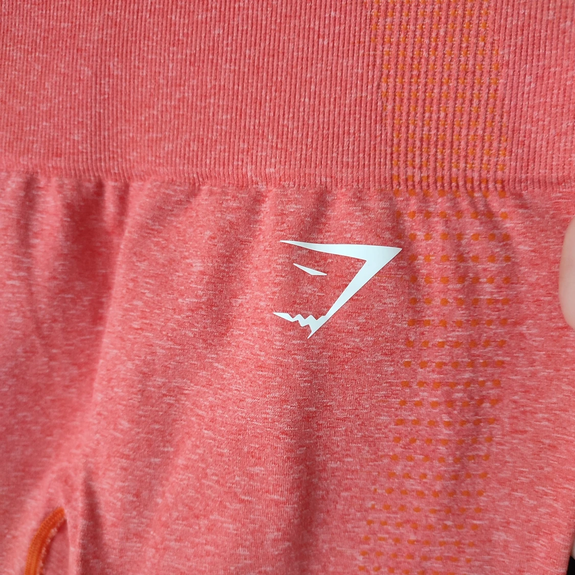 Orangea Gymshark Leggings i storlek XS - 3