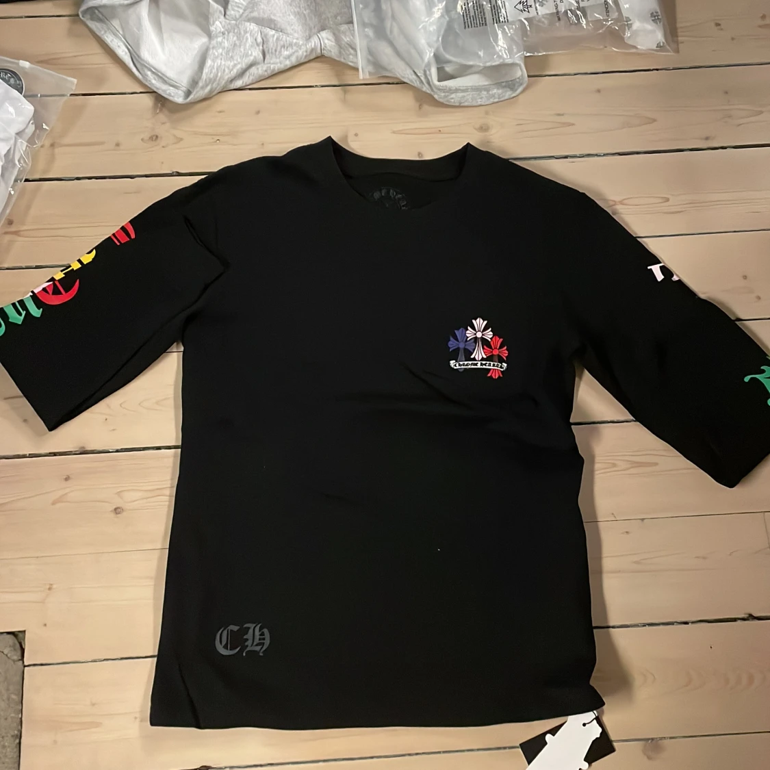 Sjukt snygg chrome hearts långarmad tröja