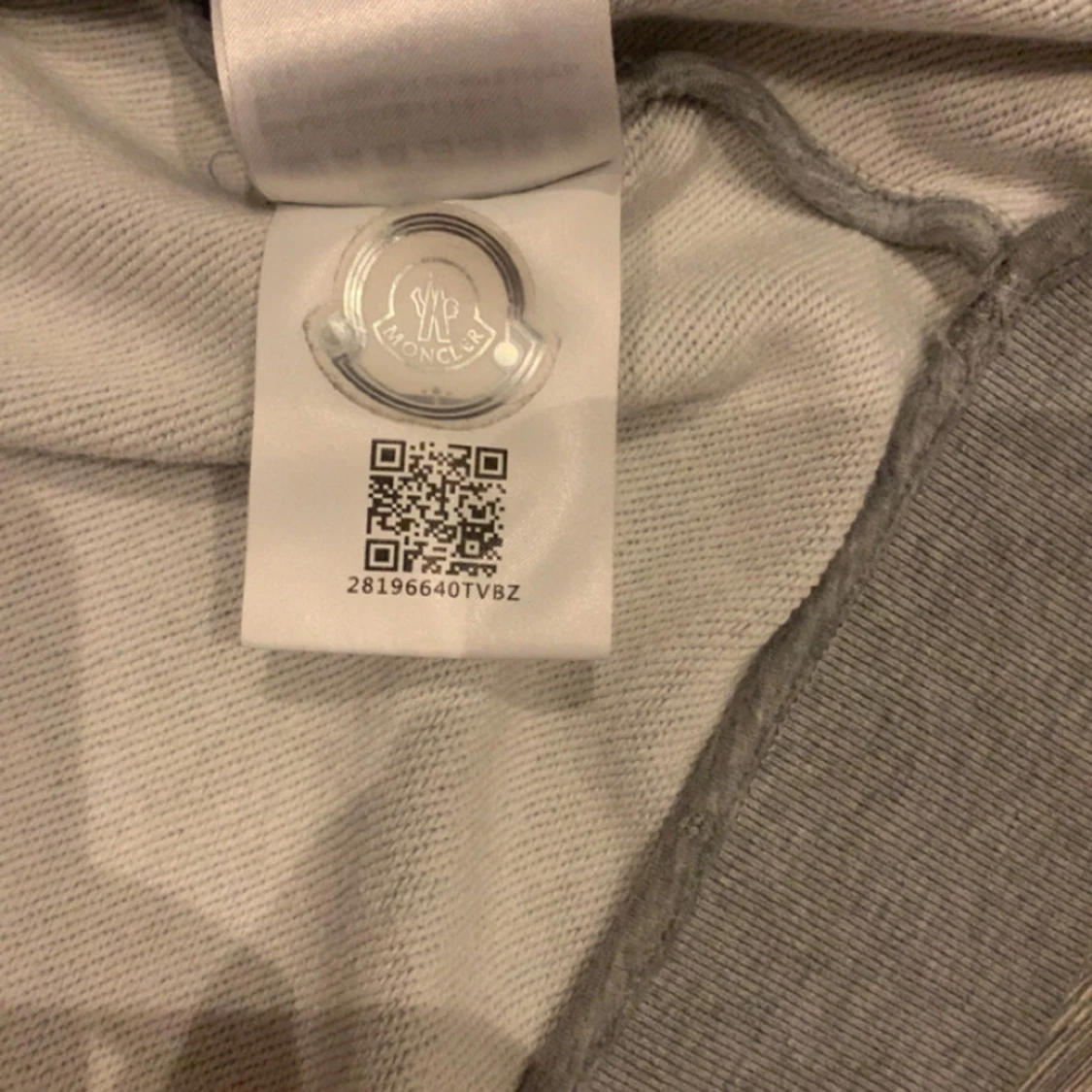 Grå Moncler hoodie - 3