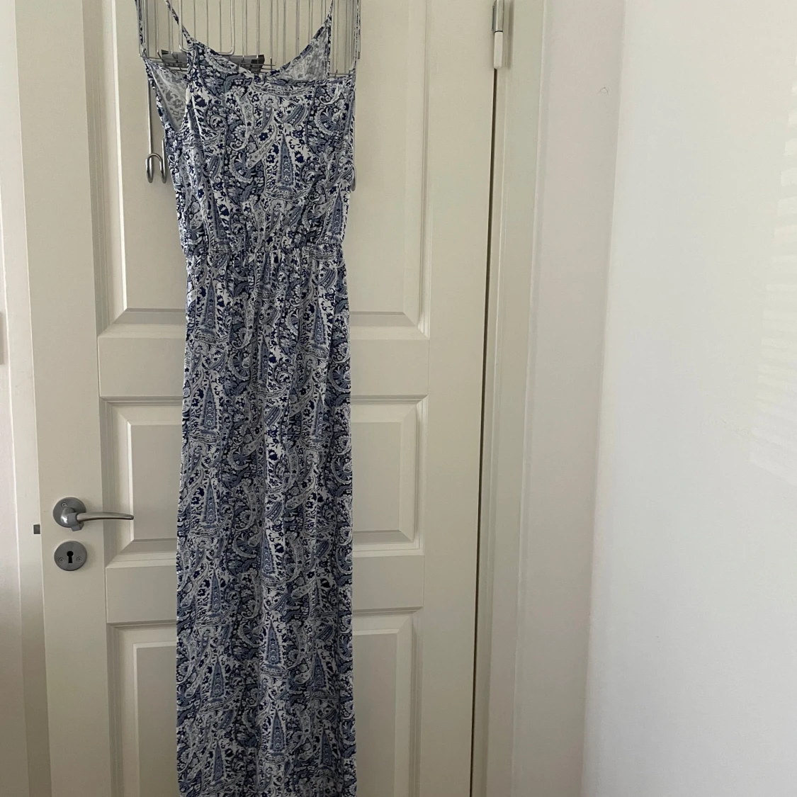 Blåvit långklänning 
