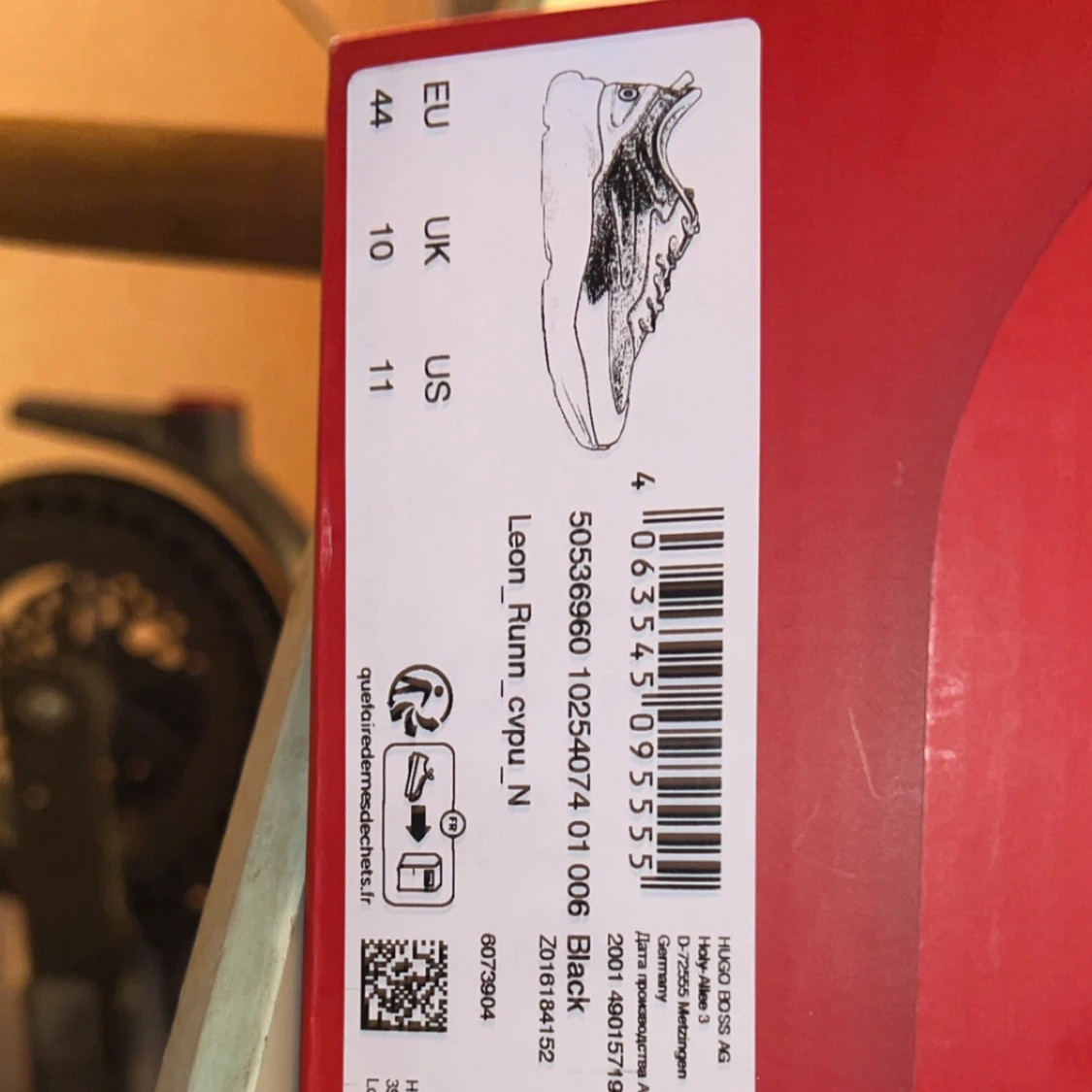 Svarta sneakers från Hugo - 3