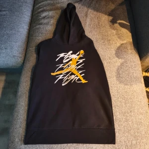 Jordan Hoodie - Använd 1 gång bra skick och inga hål. Storlek 163-175 cm XL 13-15 År. Bra pris pga att orginal priset är 700. 