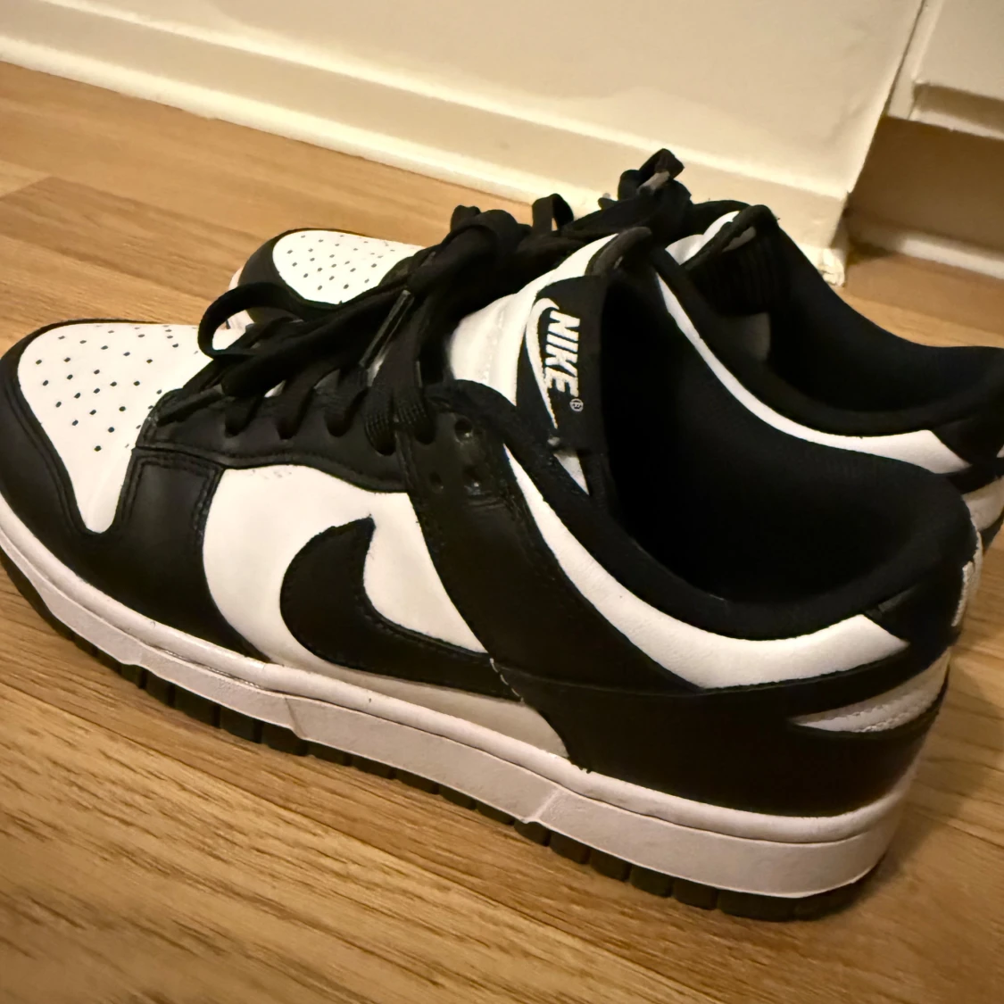 Nike Dunk Low svartvita sneakers