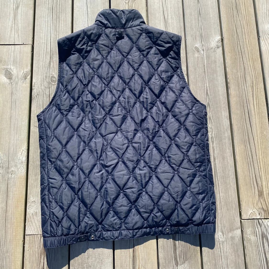 Mörkblå quiltad väst från Oscar Jacobson - 1