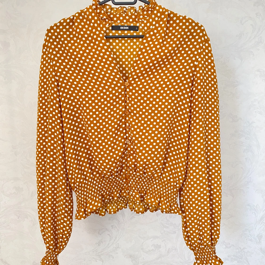 Fin senapsgul tröja - 1