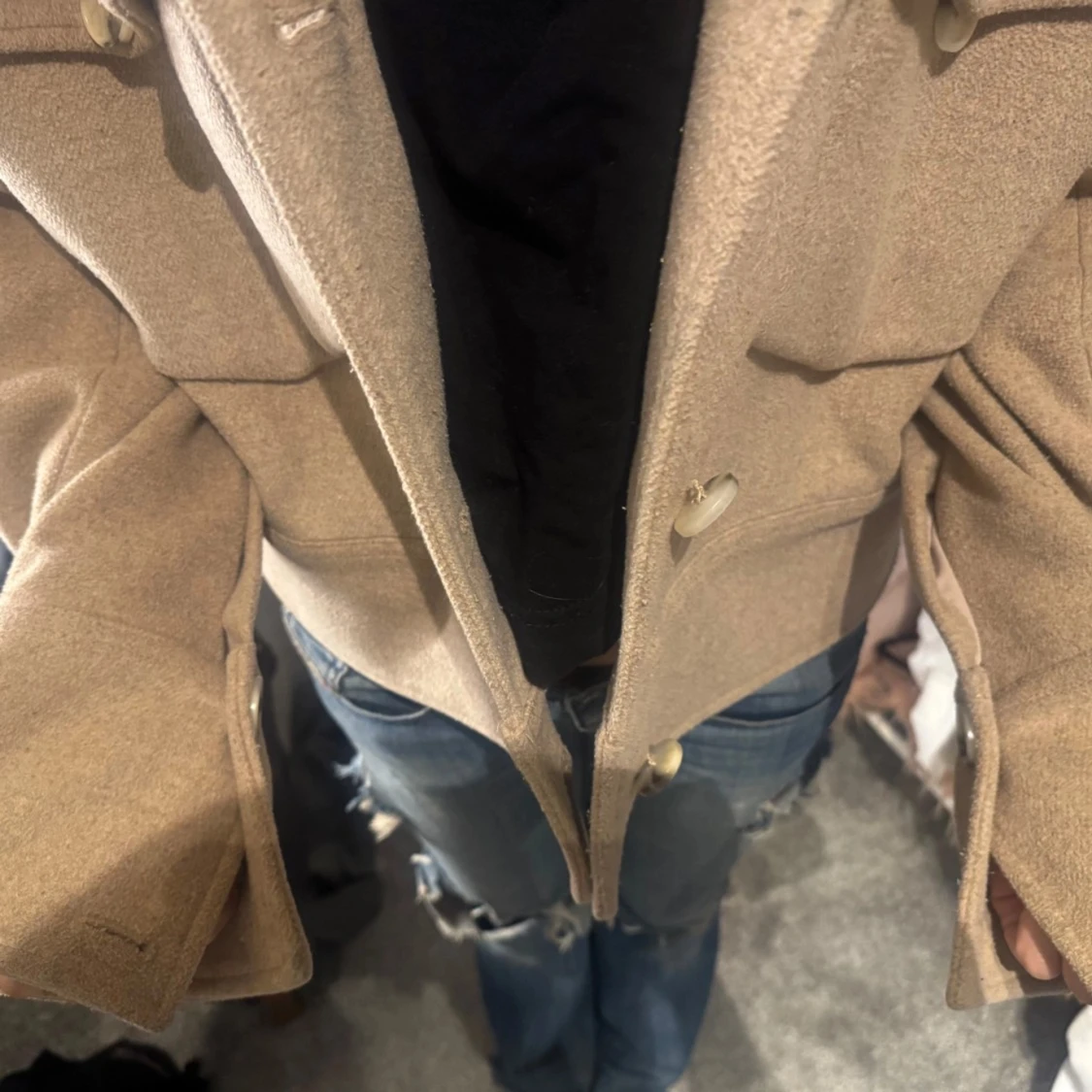 Beige Meotine jacka - 2