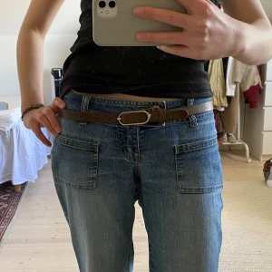 Bälte äkta läder - Såld