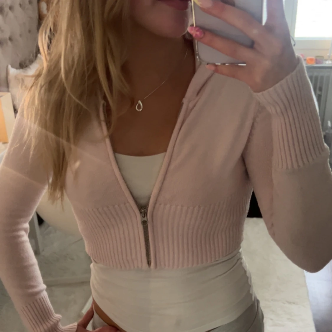 Gina tricot cropped kofta - 2