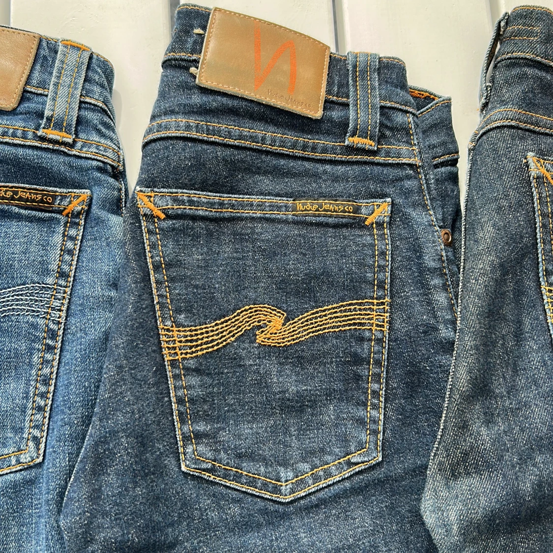 3 Mörkblå jeans från Nudie Jeans - 3