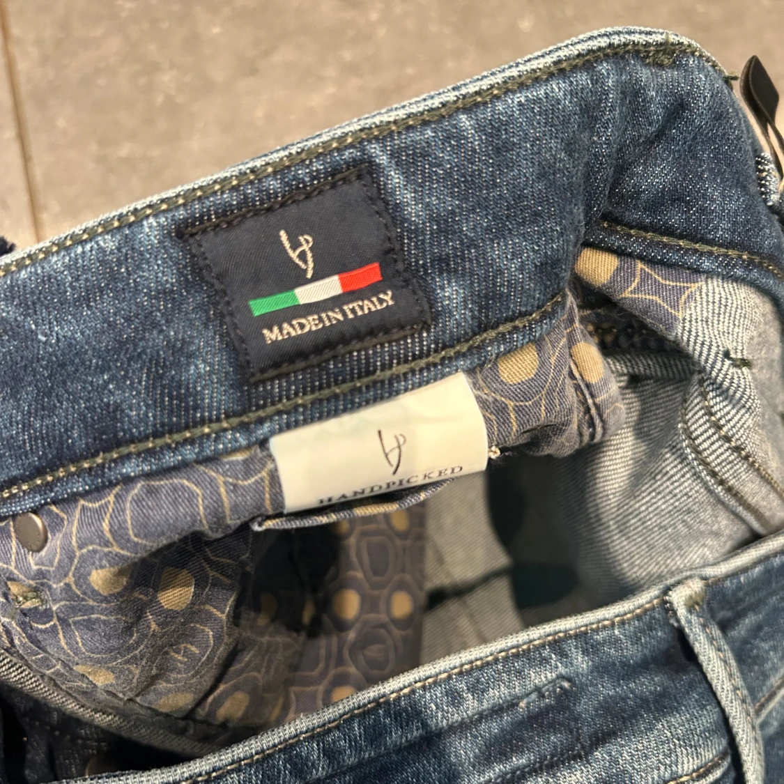 Blå jeans från Handpicked - 3