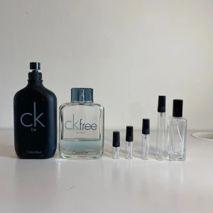 Calvin Klein bundel ck free och ck be - Riktigt enkelt och använda nu inför sommaren! 😁1x2ml: 29kr 2x2ml: 49kr 3x2ml: 69kr 5x2ml: 99kr 10x2ml: 169kr 30x2ml: 249kr