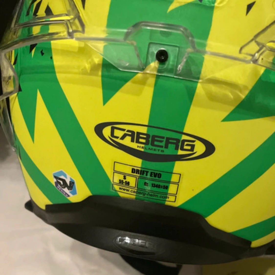 Caberg Drift Evo hjälm blå/gul S - 2