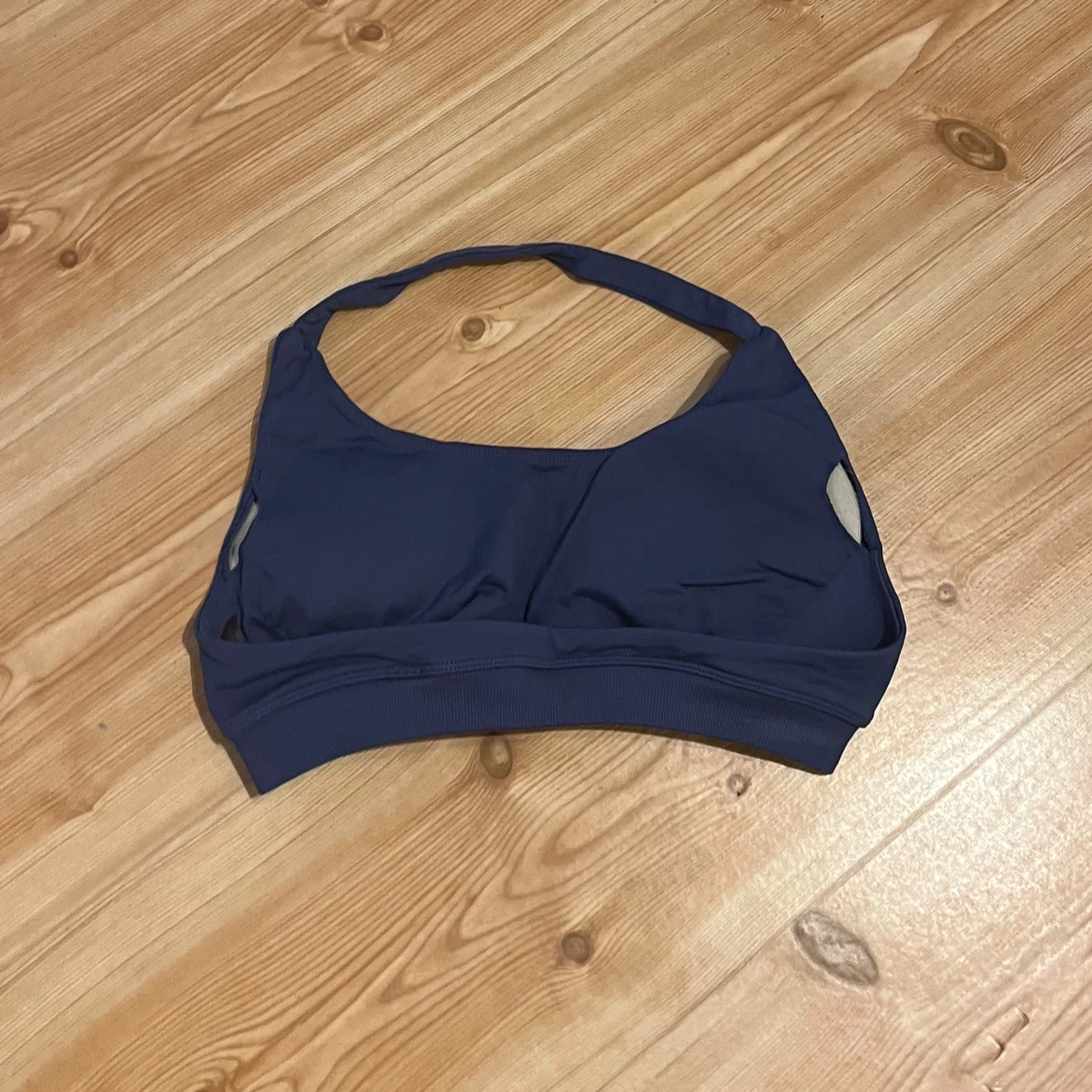 Mörkblå sport-bh  - 1