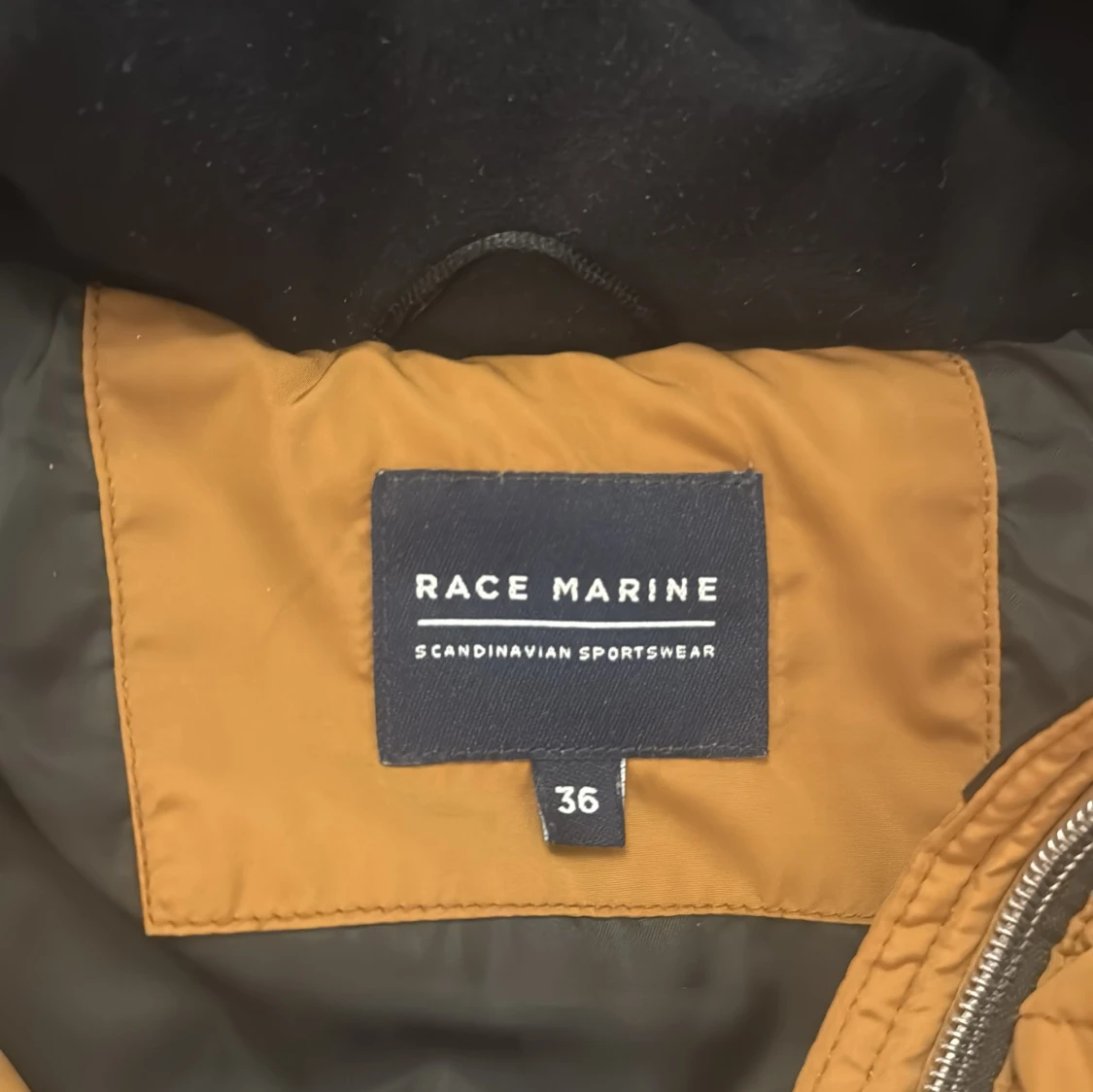 Brun pufferjacka från Race Marine - 2
