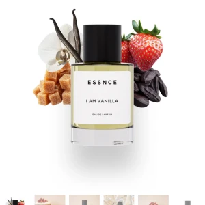 ESSNCE I Am Vanilla Eau de Parfum - säljer min nästan nya Essnce parfym då den inte används, flaskan är iprincip oanvänd. luktar jättegott men passar tyvärr inte mig,  gillar man vanilj och jordgubb kommer man älska den💕