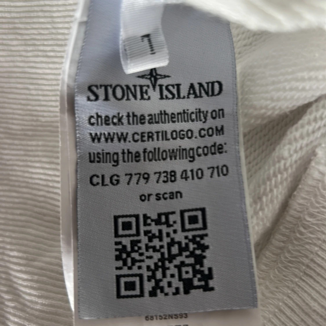 Vit sweatshirt från Stone Island - 4