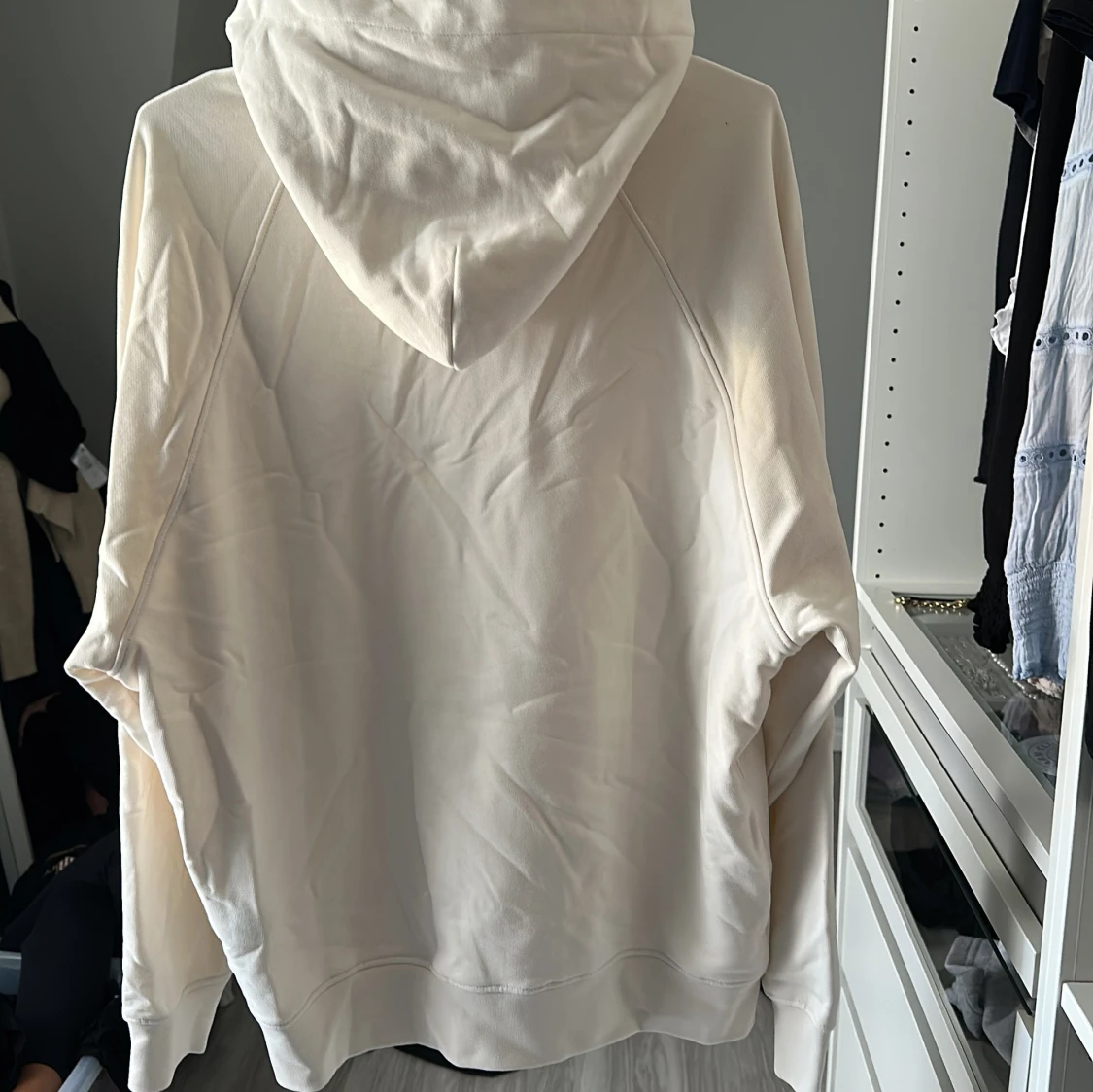 Vit hoodie från J.Lindeberg, M - 3