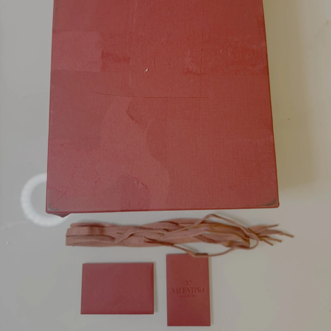 Rosa glittriga Valentino Garavani Rockstud Flycrew sneaker damskor storlek 37,5 - 4