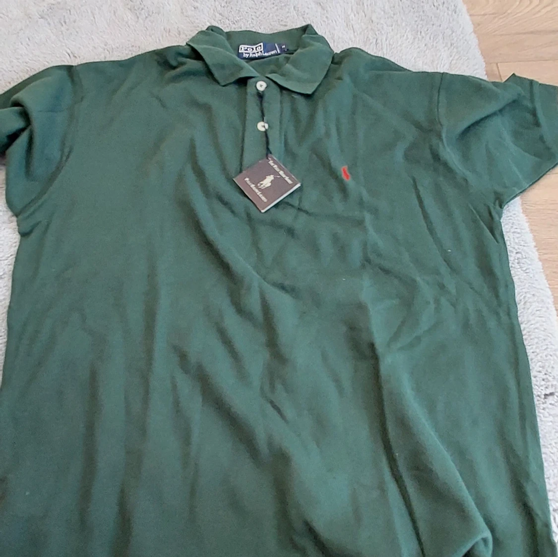 Grön pikétröja från Ralph Lauren